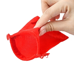 Rechteckige Verpackungsbeutel aus Samt&nbsp;TP-YW0001-03E