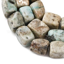 Natürliche Chrysokolla und Lapislazuli Perlen&nbsp;G-D098-D12