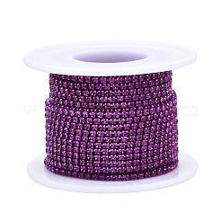 Électrophorèse fer strass strass chaînes&nbsp;CHC-Q009-SS6.5-B14
