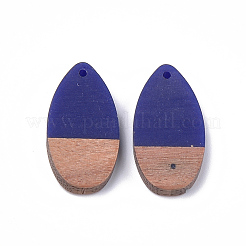 Colgantes de resina y madera de nogal&nbsp;RESI-S358-16G
