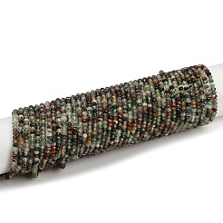 Natürliche afrikanische Heliotrop Perlen Stränge&nbsp;G-S388-A02-1x2mm
