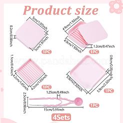 5 Stück Tablett für Schmelzperlen aus ABS-Kunststoff&nbsp;DIY-WH0504-951