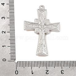 Ciondoli in acciaio inox 304 con smalto arancione&nbsp;SA-CBAA487-07P
