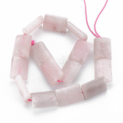 Chapelets de perles en quartz rose naturel&nbsp;G-S359-341
