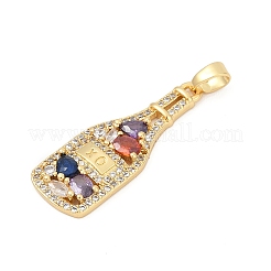 Pendenti in ottone con zirconi cubici&nbsp;KK-U062-62G