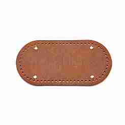 Fondo della borsa ovale in pelle pu&nbsp;FIND-WH0099-26A