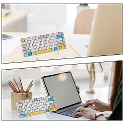 Supports de clavier en acrylique transparent à 1 niveau&nbsp;ODIS-WH0002-31P