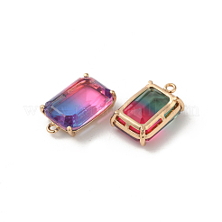 Colgantes de cristal de dos tonos&nbsp;GLAA-S179-03-M