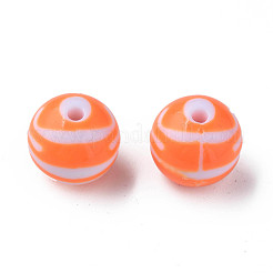 Perline acriliche a strisce opache&nbsp;MACR-S373-27B-04