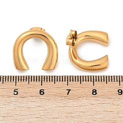 Orecchini ad arco in acciaio inossidabile 304&nbsp;EJEW-C143-01G
