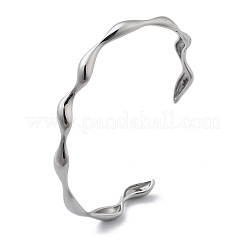 304 Edelstahl-Armreife für Damen&nbsp;BJEW-B108-14P