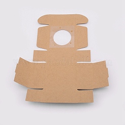 Portagioie in cartone di carta kraft&nbsp;LS-CON-WH0039-06B