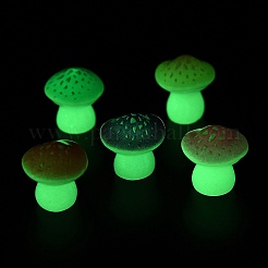 Ornement champignon en résine lumineuse&nbsp;RESI-F045-12B