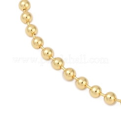 Messing Halsketten&nbsp;NJEW-E089-02G-01