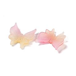 Zweifarbige opake Acryl-Cabochons&nbsp;X-OACR-C009-11