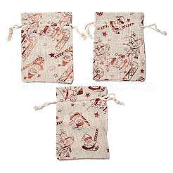 Bolsas de embalaje de regalo de algodón bolsas con cordón&nbsp;ABAG-B001-01B-03