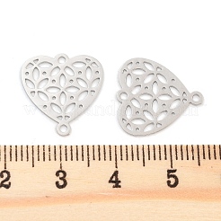 Ciondoli per connettori a maglie in ottone placcato di lunga durata&nbsp;KK-K336-46A-P