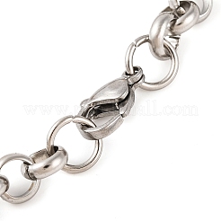 Rolo-Kettenarmbänder aus 304er Edelstahl für Damen&nbsp;BJEW-G711-04GP