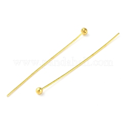 Clou à tête boule en laiton&nbsp;X-RP0.5X30MM-G-01