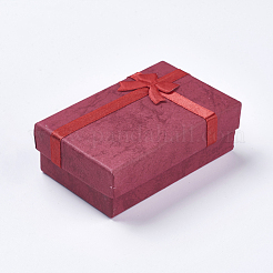 Contenitori di monili di cartone&nbsp;CBOX-WH0002-A03