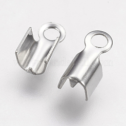 Anlaufgeschützte 304 Edelstahl-Klapp-Crimp-Enden&nbsp;STAS-K166-12P