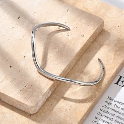 304 Edelstahl-Armreife für Damen&nbsp;BJEW-B108-11P