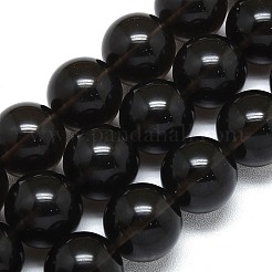Natürliche Eis Obsidian Perlen Stränge&nbsp;G-D356-C03-16mm