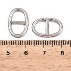 Dijes conectores ovalados de acero inoxidable 304&nbsp;STAS-F366-02A-P