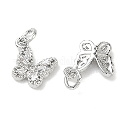 Pendentifs en laiton Shegrace pavés de zirconiums cubiques transparents&nbsp;XGRQ3Q974-628P-B