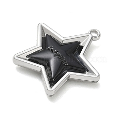 Pendentifs en alliage peint par pulvérisation&nbsp;AL-CBA5B8E-14P-01