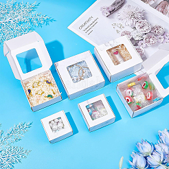 24 Stück 6 Arten Papier mit PVC-Süßigkeitenboxen&nbsp;CON-BC0002-14B
