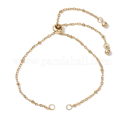 2 pieza de accesorios para pulseras deslizantes de acero inoxidable 304 de 2 colores&nbsp;AJEW-JB01252
