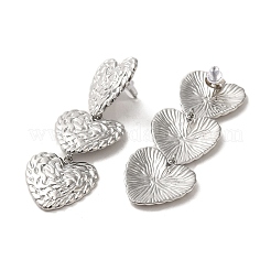 Pendientes colgantes de acero inoxidable 304 que no se deslustran&nbsp;EJEW-Q796-01P