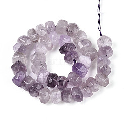 Natürlichen Amethyst Perlen Stränge&nbsp;G-N347-17A-03