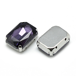 Nähen auf Rhinestone&nbsp;RGLA-T036-8x10mm-17