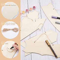 Holzschmuck&nbsp;WOOD-WH0107-32