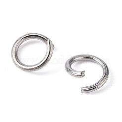 Anneaux ouverts en acier inoxydable 304 résistant au ternissement&nbsp;STAS-E011-5x0.7mm