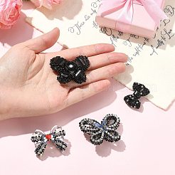 4 kit de perles de strass acryliques de 4 styles&nbsp;DIY-SZ0010-77A