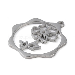 Pendentifs en acier inoxydable 304 anti-ternissement&nbsp;STAS-P338-01E-P