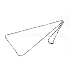 Nuove collane con catene in corda di acciaio inossidabile 304 anti-appannamento&nbsp;NJEW-P047-13