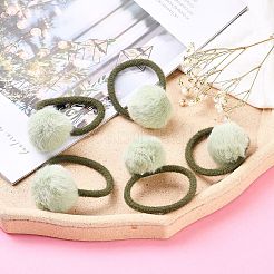 Nachahmung Wolle Mädchen Haarschmuck&nbsp;OHAR-S190-17B
