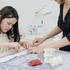 Rubans de broderie en polyester de 10 mètre&nbsp;DIY-FI0001-12A