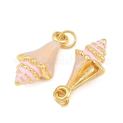 Pendentifs d'émail en laiton &nbsp;KK-CBA3297-04A-G01