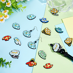 40 Stück PVC-Cabochons in 10 Stilen&nbsp;PVC-PH0001-40