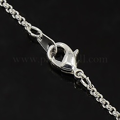 Messingkette Halsketten&nbsp;X-NJEW-D079-N