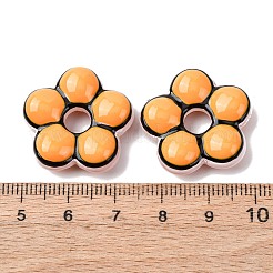 Perles en verre émaillé faites à la main&nbsp;GLAA-K070-06F