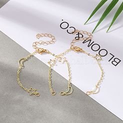 Fabrication de bracelets étoile et lune&nbsp;AJEW-JB00971