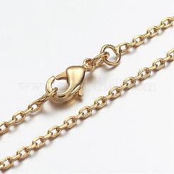 Collares de cadena de latón&nbsp;MAK-F013-04G