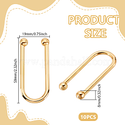 Bikini-Clips aus Legierung&nbsp;FIND-WH0436-99C-G