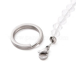 Chakra Glas Wünschelrutenpendel Anhänger&nbsp;PALLOY-JF01064